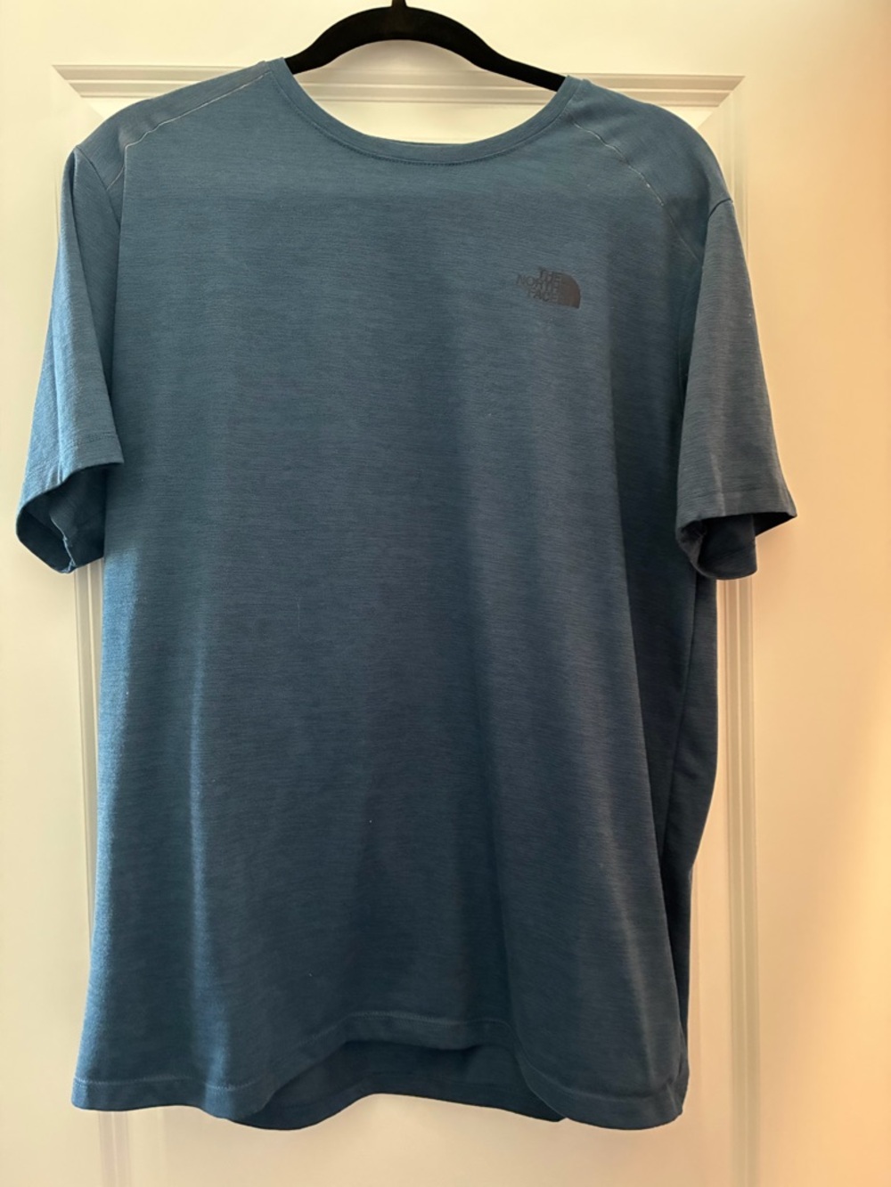 The North Face Men's Short Sleeve Tee in Slate Blue